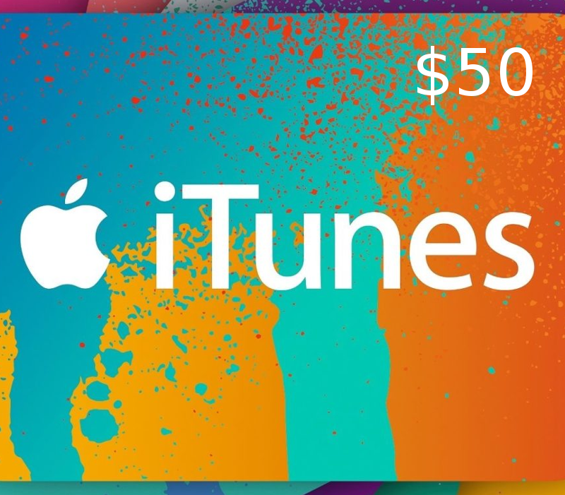 iTunes USD 50 Card