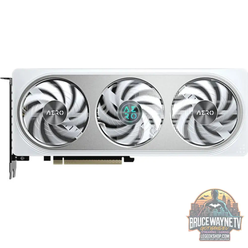 GIGABYTE GeForce RTX 5060 AERO OC 8G, carte graphique DLSS 4, 3x DisplayPort, 1x HDMI 2.1 - GIGABYTE - vue 4