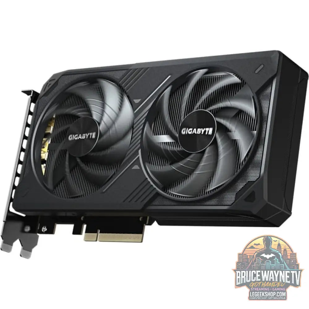GIGABYTE GeForce RTX 5060 Ti WINDFORCE OC 8G, carte graphique DLSS 4, 3x DisplayPort, 1x HDMI 2.1 - GIGABYTE - vue 3