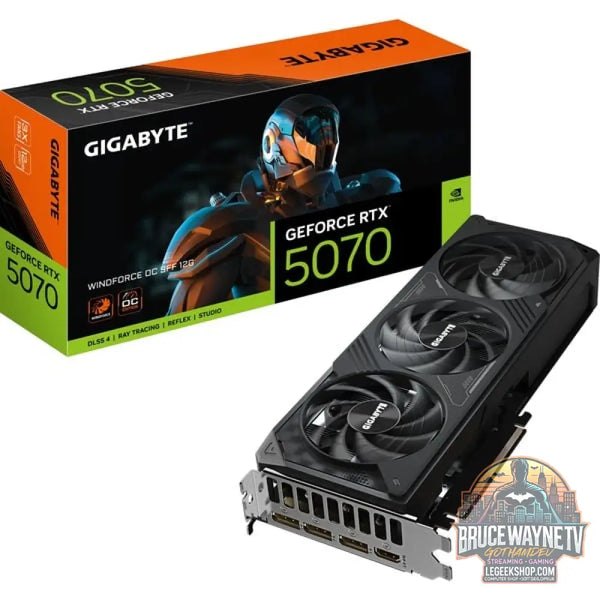GIGABYTE GeForce RTX 5070 WINDFORCE OC SFF 12G, carte graphique - GIGABYTE