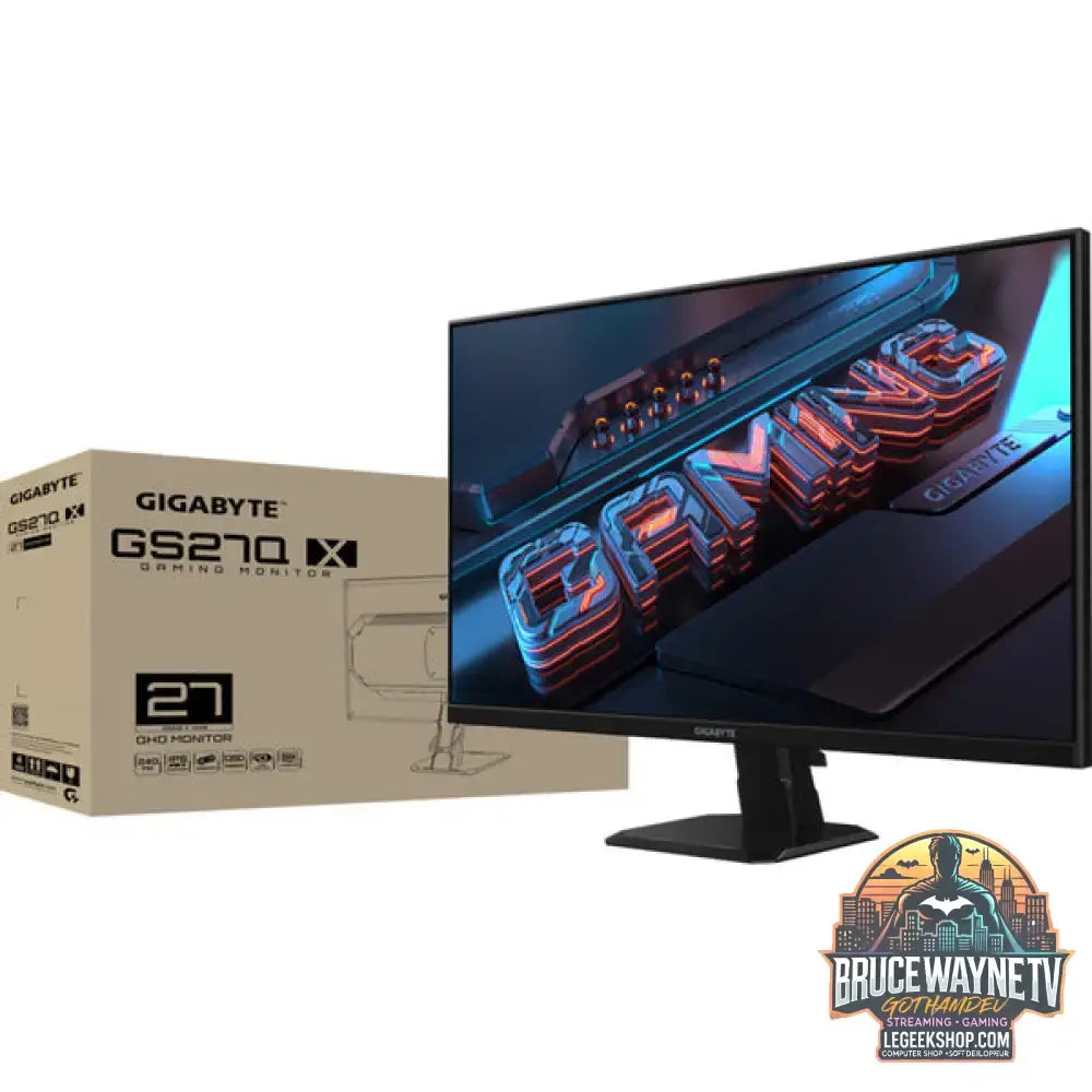 GIGABYTE GS27Q X 27" QHD/WQHD IPS 240 Hz - GIGABYTE - vue 7
