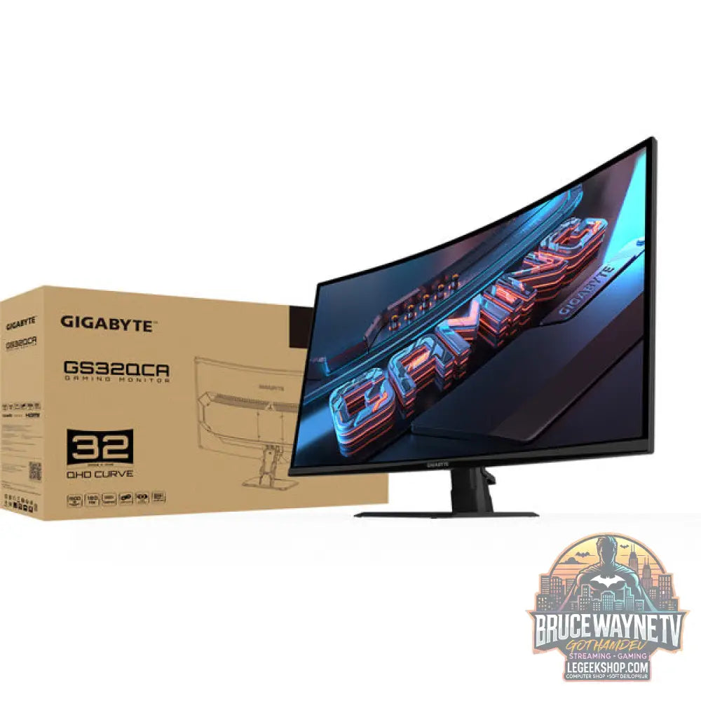 GIGABYTE GS32QCA 31,5" QHD/WQHD VA 180 Hz - GIGABYTE - vue 8