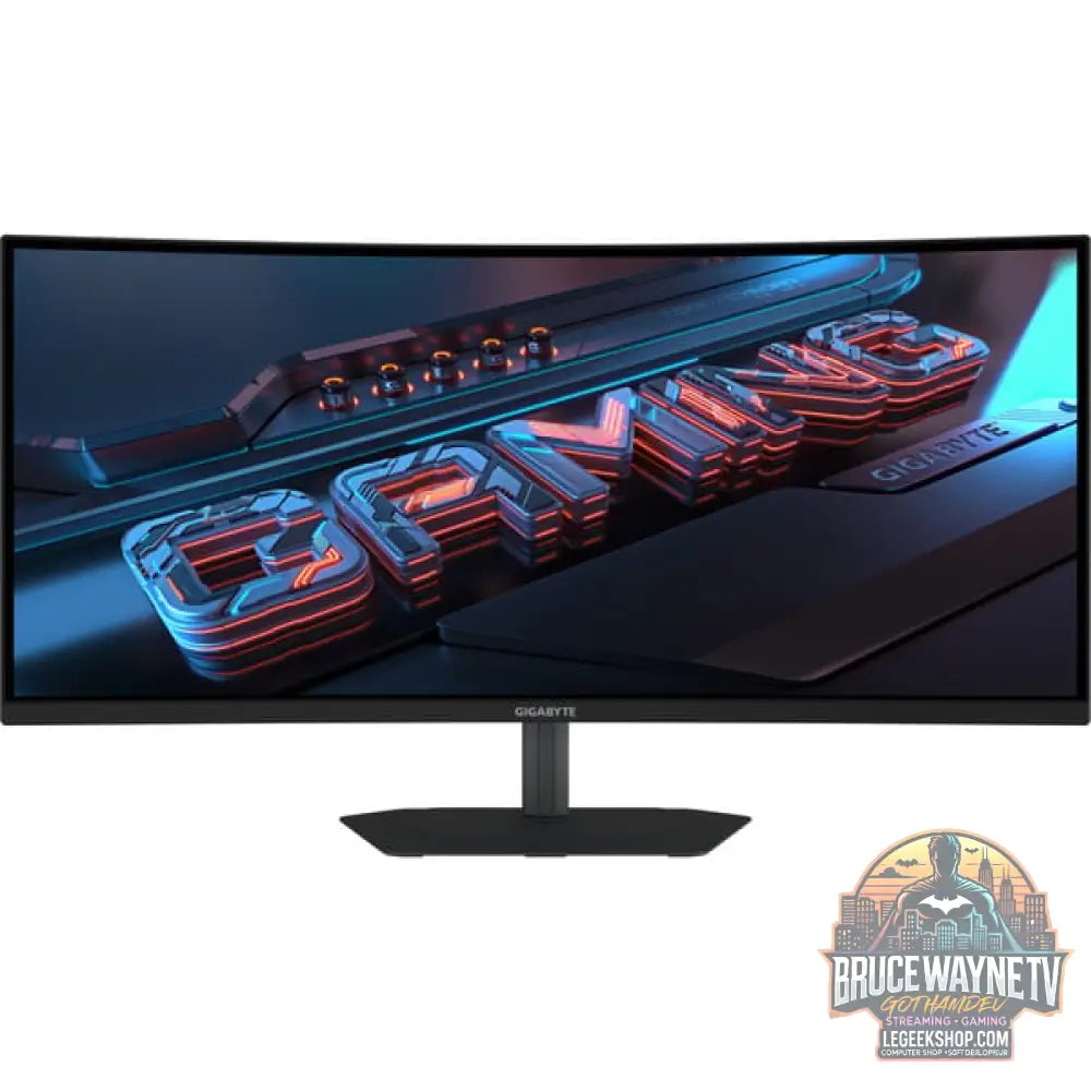 GIGABYTE GS34WQCA, Gaming-Monitor - vue 3