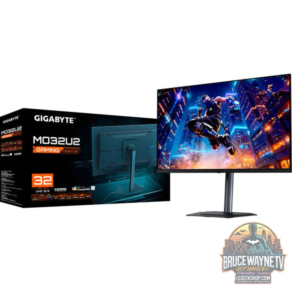 GIGABYTE MO32U2 QD-OLED, Gaming-Monitor - vue 7