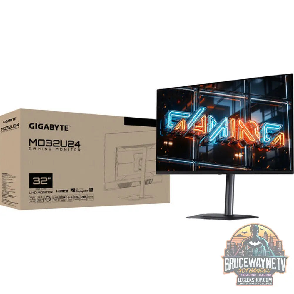 GIGABYTE MO32U24 QD-OLED 31,5" 3840 × 2160 px QD-OLED 240 Hz - GIGABYTE - vue 7