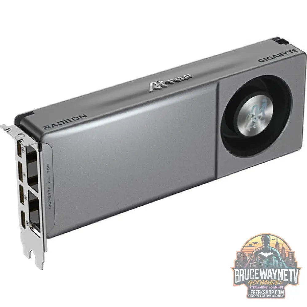 GIGABYTE Radeon™ AI PRO R9700 AI TOP 32GB, carte graphique - GIGABYTE - vue 3