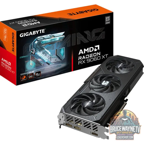 GIGABYTE Radeon RX 9060 XT GAMING OC 8GB, carte graphique - GIGABYTE