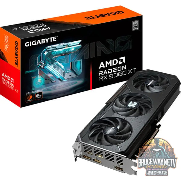 GIGABYTE Radeon RX 9060 XT GAMING OC 8GB, carte graphique - GIGABYTE