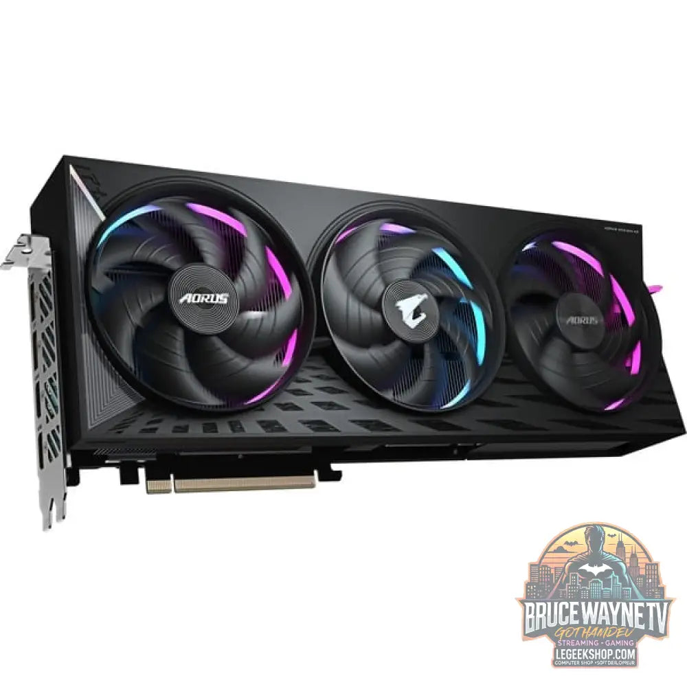 GIGABYTE Radeon RX 9070 XT Aorus Elite, carte graphique - GIGABYTE - vue 4