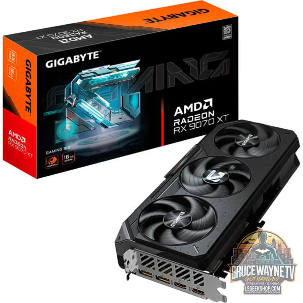 GIGABYTE Radeon RX 9070 XT GAMING 16G, carte graphique - GIGABYTE