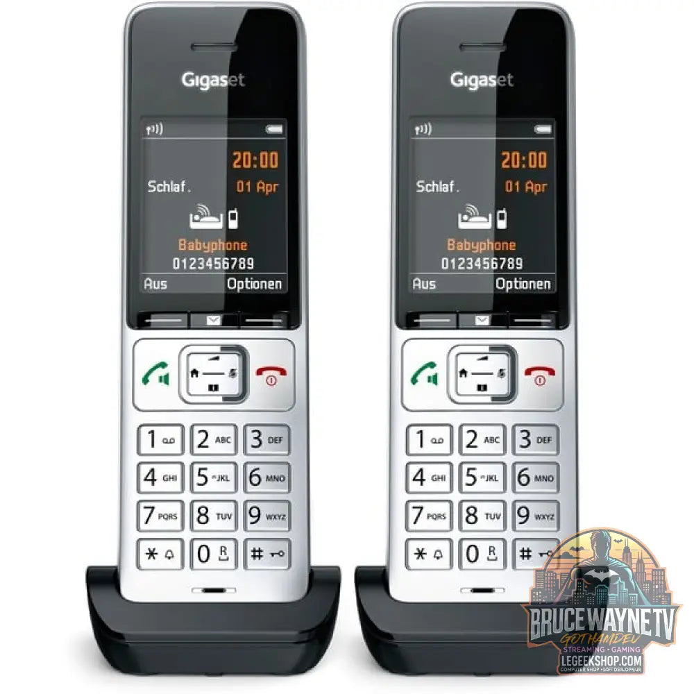 Gigaset COMFORT 500HX Duo, Mobilteil argent/noir, 2 Mobilteile - Gigaset - vue 2
