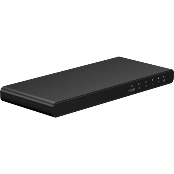 goobay HDMI Splitter 1 auf 2 (4K @ 60Hz) - goobay - vue 3