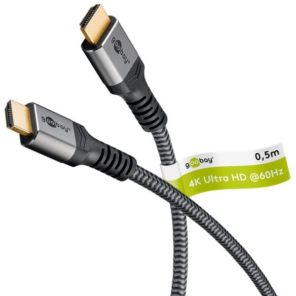 goobay Plus High-Speed-HDMI-câble avec Ethernet, 4K @ 60Hz - goobay - vue 7