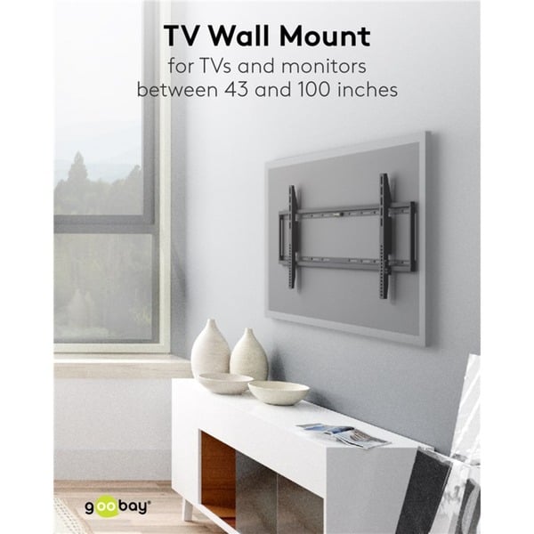 goobay TV-Wandsupport Basic FIXED (XL) - goobay - vue 14