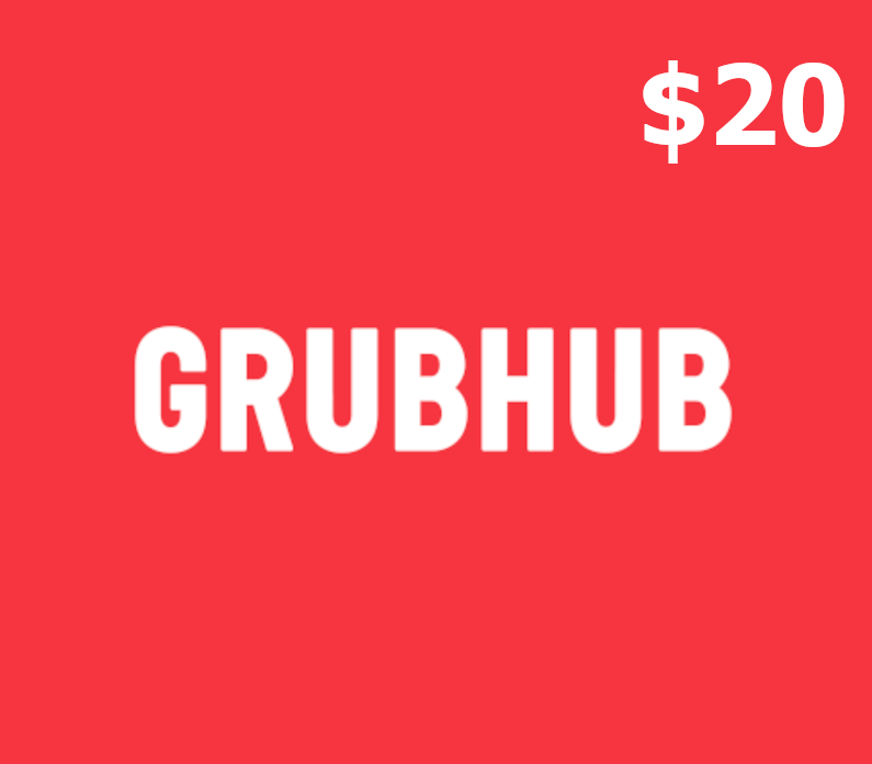 Grubhub USD 20 Gift Card