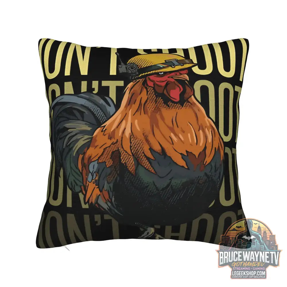 Housse de Coussin Arc Raiders ’Dude I Said Friendly’ - Déco Gaming Humour - 7 / 300*300mm - Housses de Coussin &