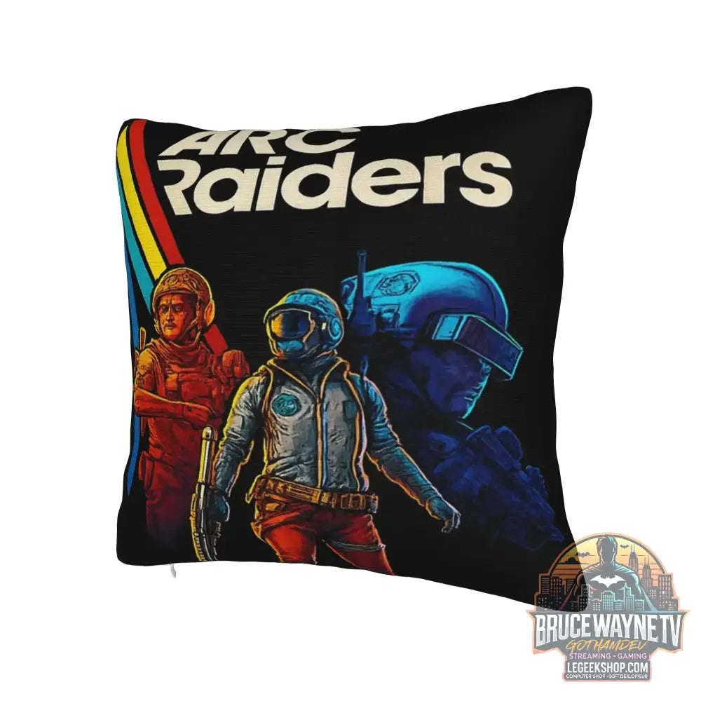 Housse de Coussin Arc Raiders Rétro Déco Canapé Chambre - Housse de Coussin