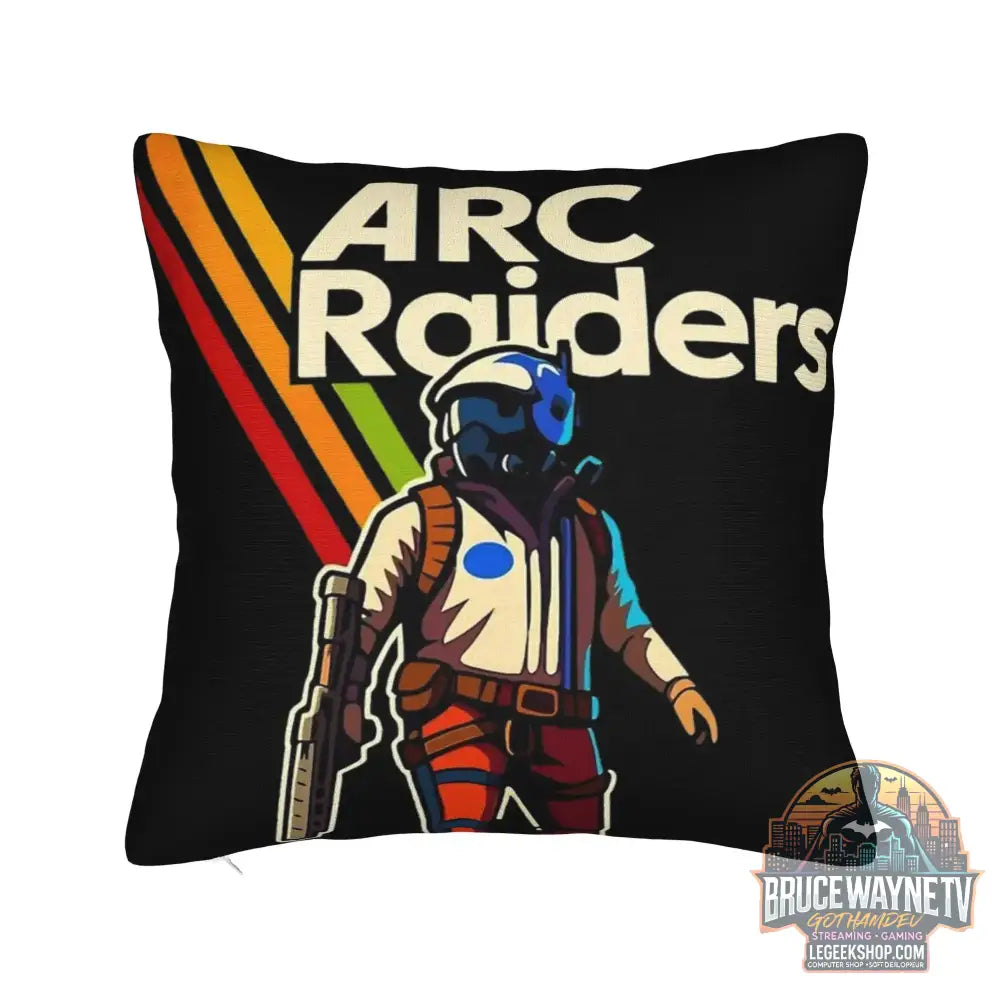Housse de Coussin Arc Raiders Rétro Déco Canapé Chambre - 2 / 450*450mm - Housse de Coussin