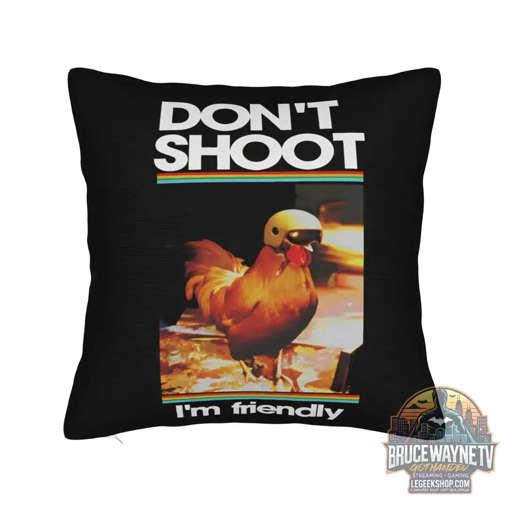 Housse de Coussin Arc Raiders Vintage Humour Déco Canapé Chambre - 4 / 50*50 centimètres - Housse de Coussin