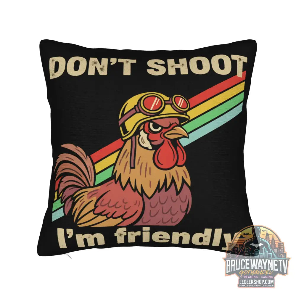 Housse de Coussin Arc Raiders Vintage Humour Déco Canapé Chambre - 8 / 50*50 centimètres - Housse de Coussin