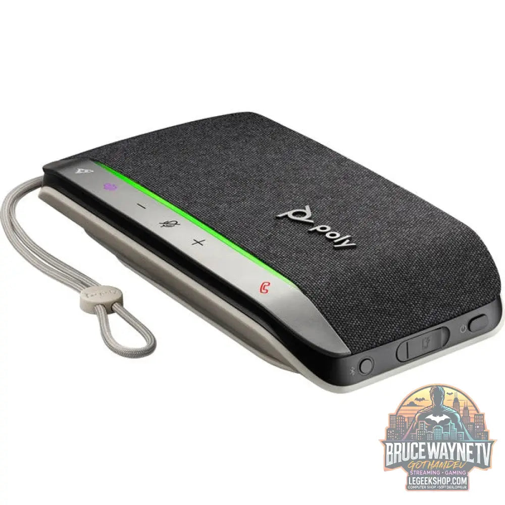 HP Poly Sync 20 USB-A Freisprecheinrichtung (noir) - HP - vue 3