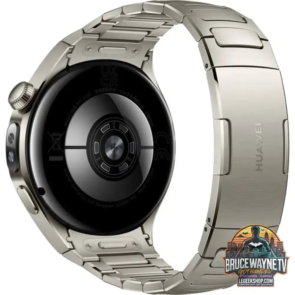 Huawei Watch 5 46mm (Rates-L29M), Smartwatch silber, Titan-Armband, Gehäuse aus Titanium - Huawei - vue 4