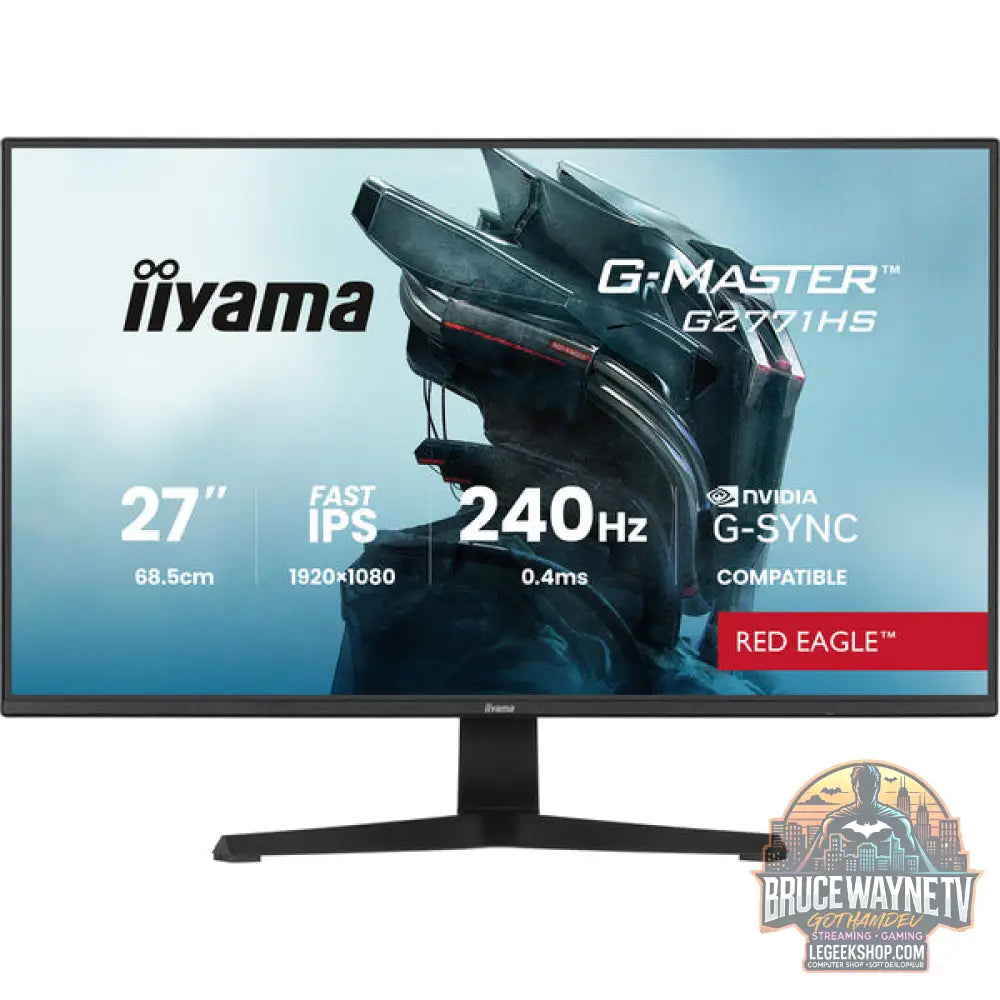iiyama G-Master G2771HS-B1 Red Eagle 27" Full HD IPS 240 Hz - iiyama - vue 2