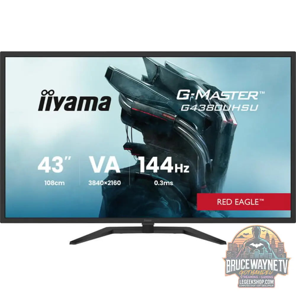 iiyama G-Master G4380UHSU-B2 Red Eagle, Gaming-Monitor - vue 2