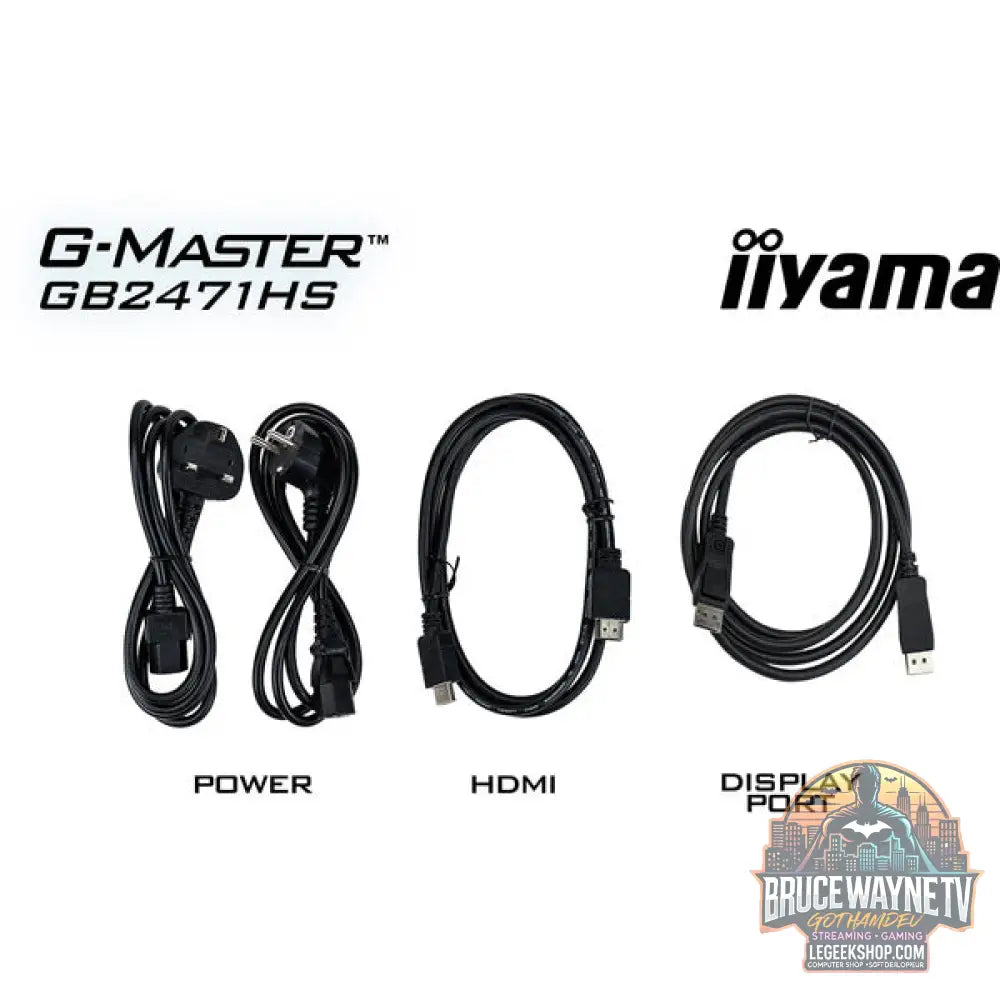 iiyama G-Master GB2471HS-B1 Red Eagle 23,8" Full HD IPS 240 Hz - iiyama - vue 12