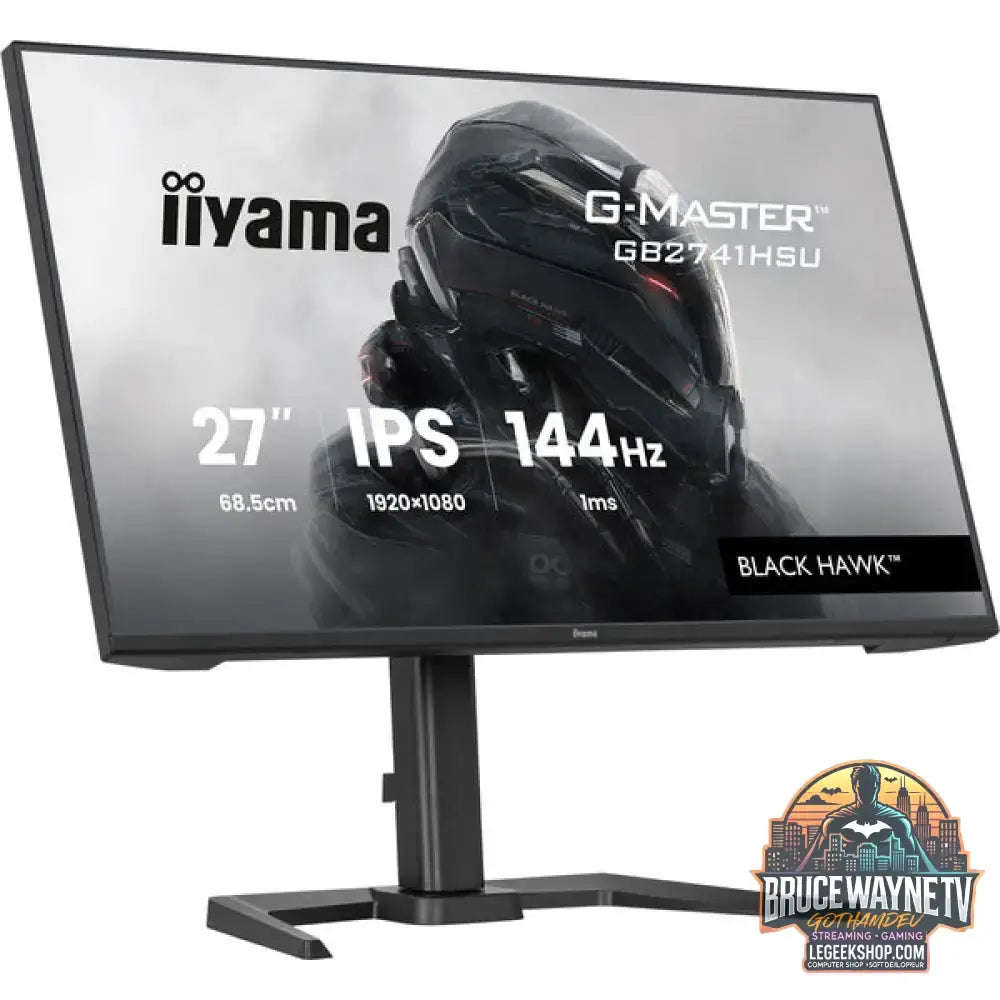 iiyama G-Master GB2741HSU-B1 Black Hawk 27" Full HD IPS 144 Hz - iiyama - vue 5