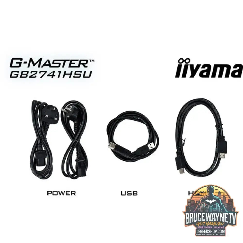 iiyama G-Master GB2741HSU-B1 Black Hawk 27" Full HD IPS 144 Hz - iiyama - vue 18