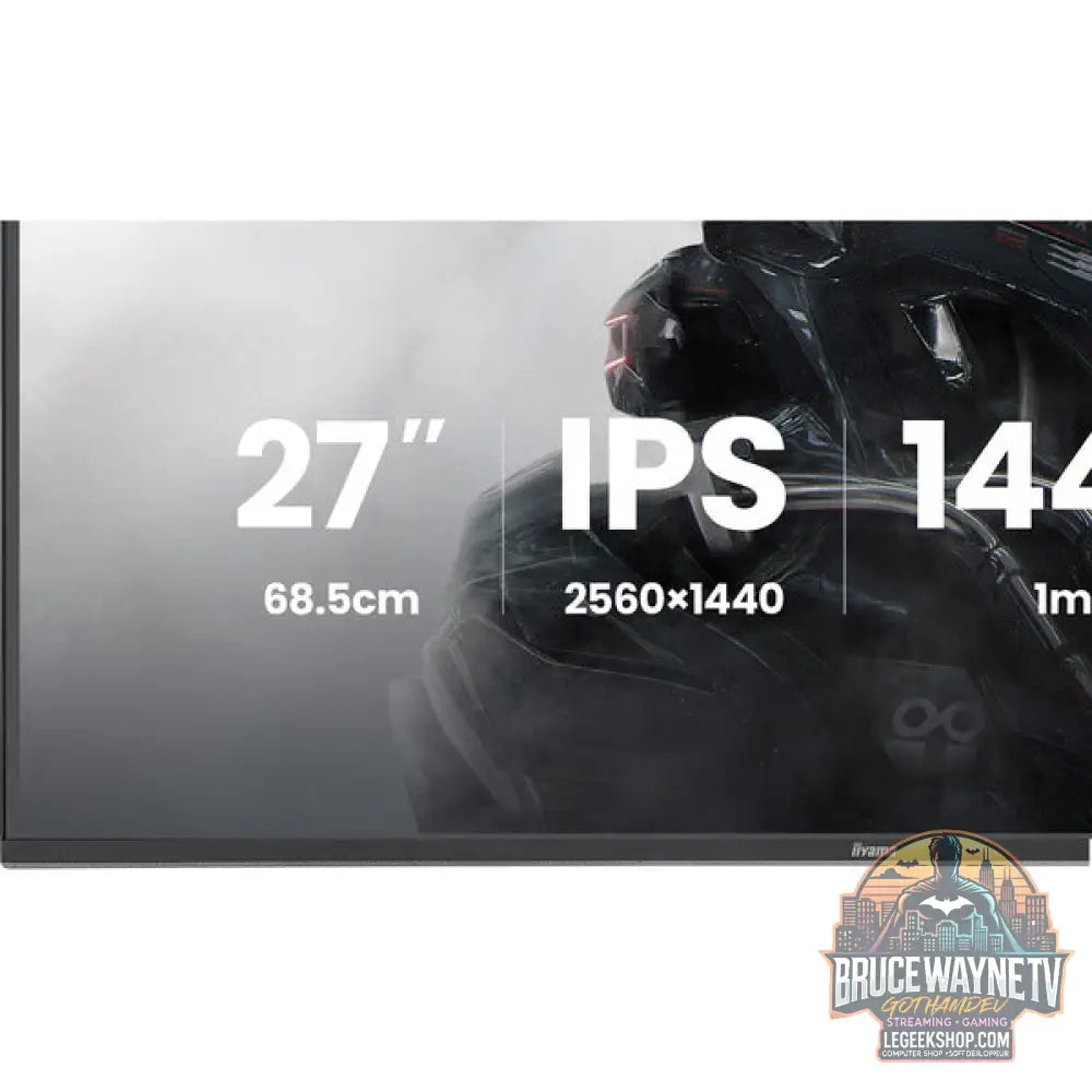 iiyama G-Master GB2741QSU-B1 Black Hawk 27" QHD/WQHD IPS 144 Hz - iiyama - vue 14