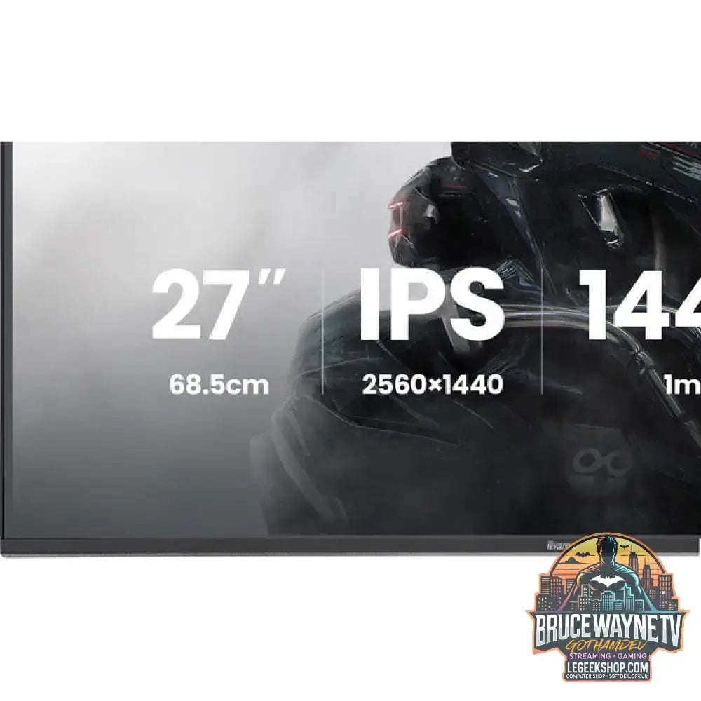 iiyama G-Master GB2741QSU-B1 Black Hawk 27" QHD/WQHD IPS 144 Hz - iiyama - vue 14