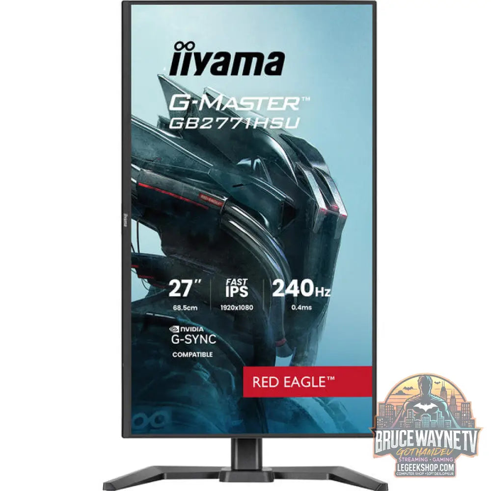 iiyama G-Master GB2771HSU-B1 Red Eagle 27" Full HD IPS 240 Hz - iiyama - vue 3