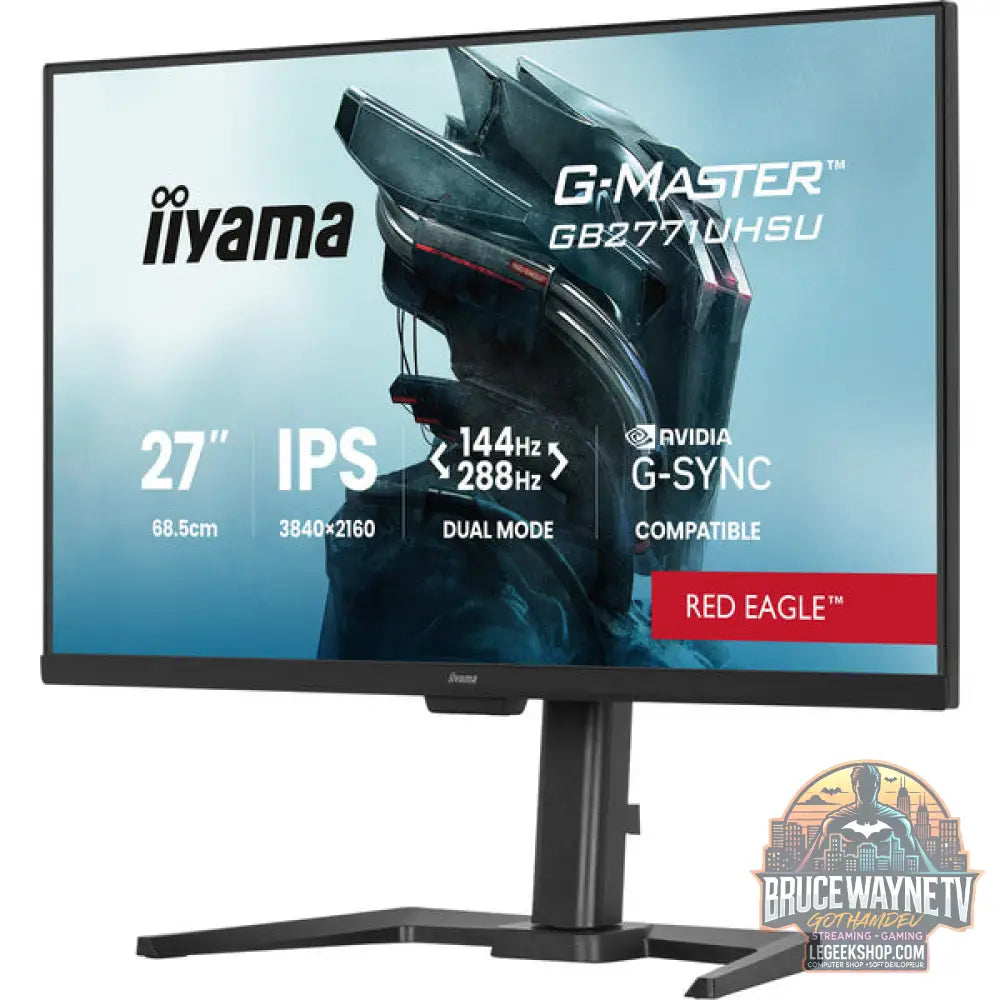 iiyama G-Master GB2771UHSU-B1 27" 3840 × 2160 px IPS 144 Hz - iiyama - vue 3