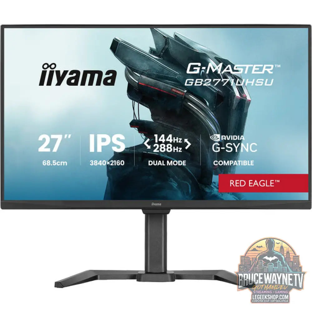 iiyama G-Master GB2771UHSU-B1 27" 3840 × 2160 px IPS 144 Hz - iiyama - vue 2