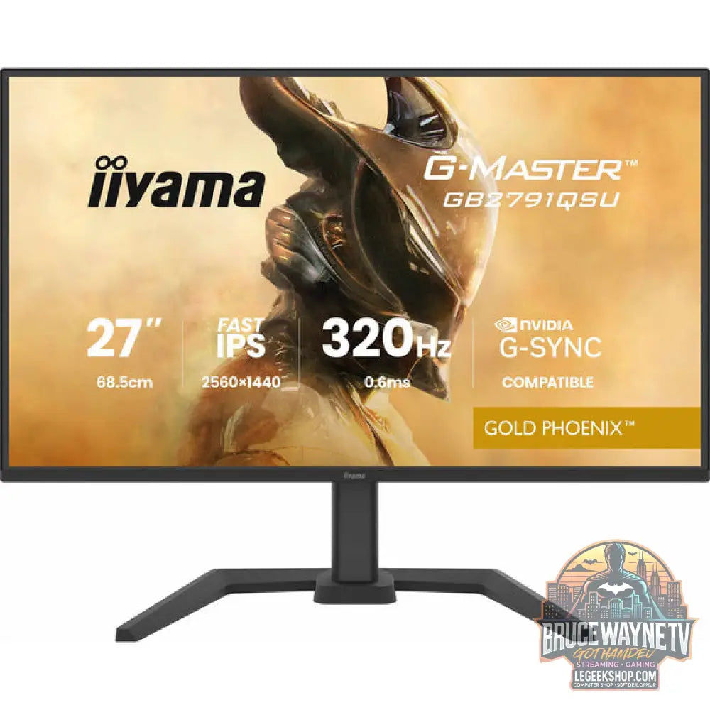 iiyama G-MASTER GB2791QSU-B1 27" QHD/WQHD IPS 320 Hz - iiyama - vue 5