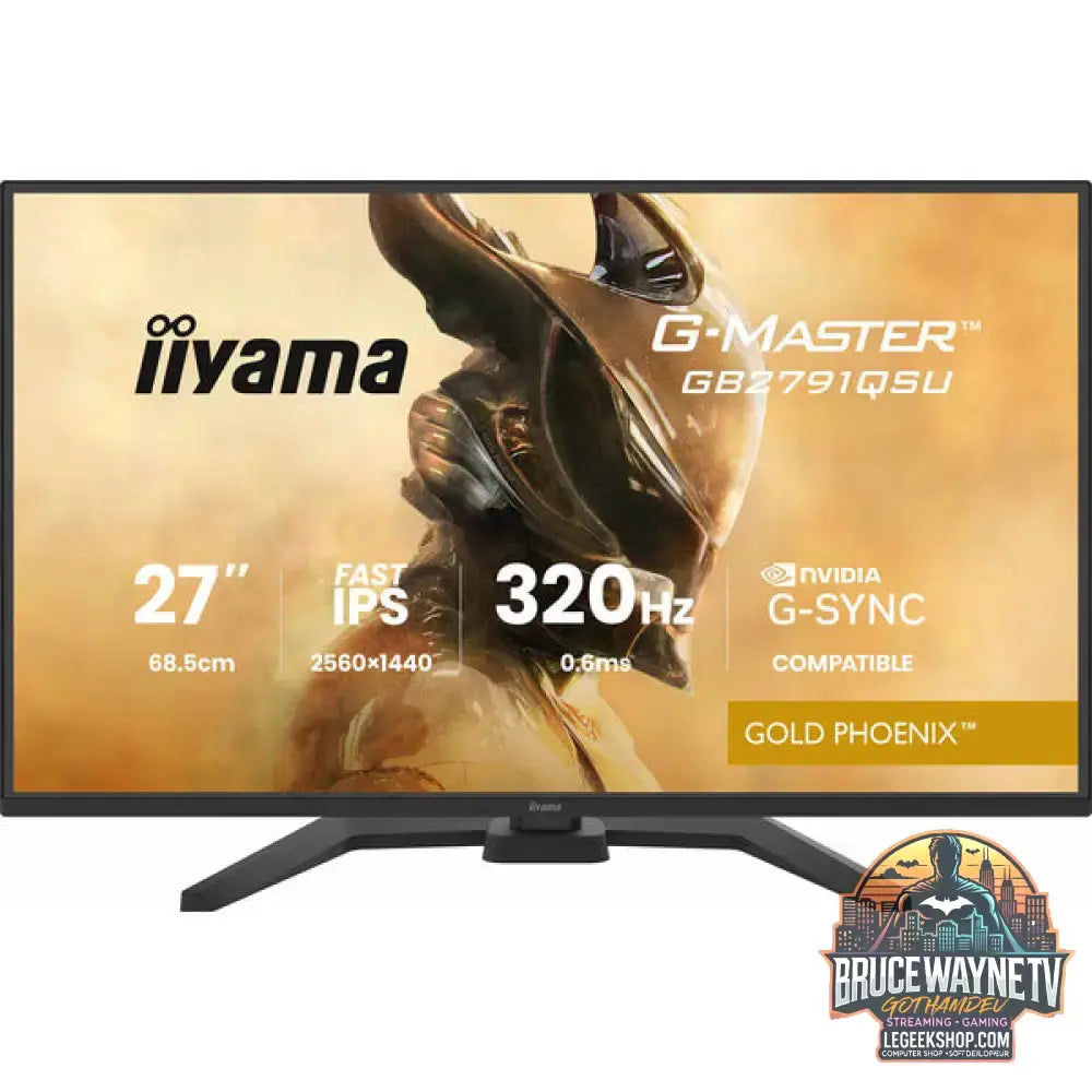 iiyama G-MASTER GB2791QSU-B1 27" QHD/WQHD IPS 320 Hz - iiyama - vue 2