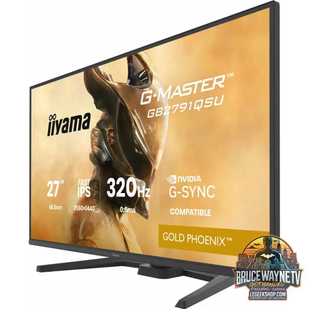 iiyama G-MASTER GB2791QSU-B1 27" QHD/WQHD IPS 320 Hz - iiyama - vue 3