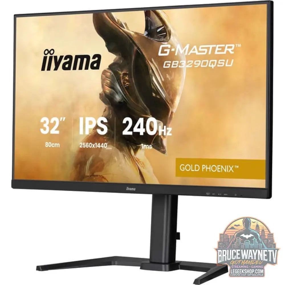 iiyama G-Master GB3290QSU-B1 Gold-Phoenix, Gaming-Monitor - vue 3
