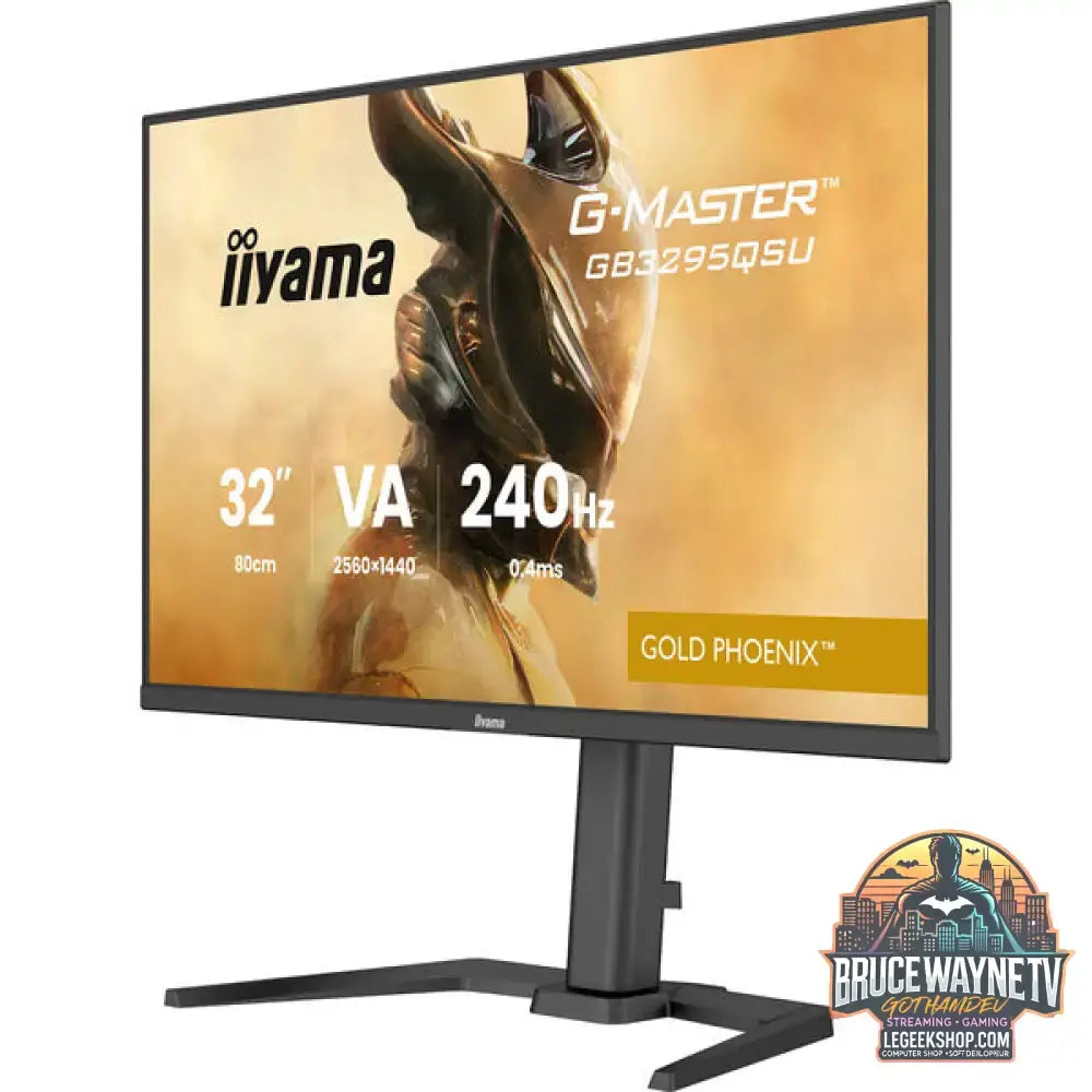 iiyama G-Master GB3295QSU-B1 Gold Phoenix 31,5" QHD/WQHD VA 240 Hz - iiyama - vue 4