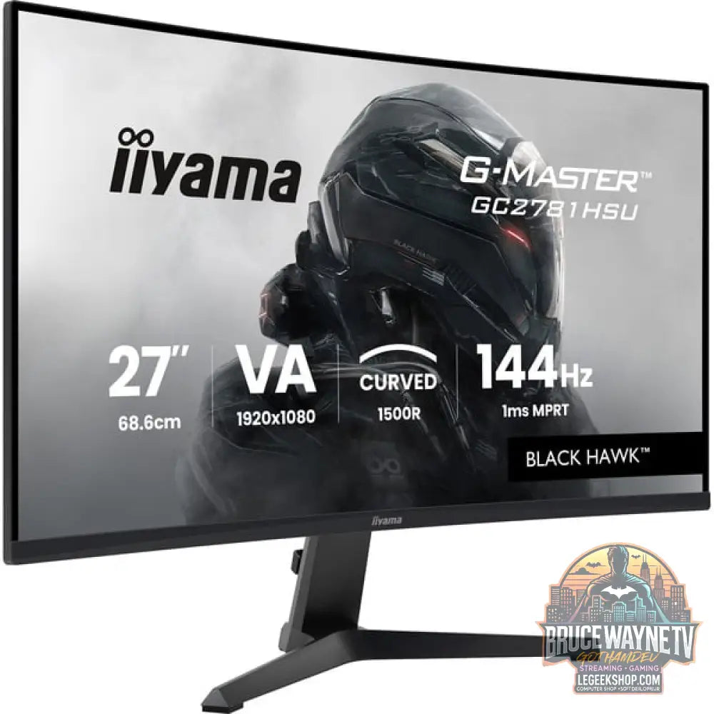 iiyama G-Master GC2781HSU-B1 27" Full HD VA 144 Hz - iiyama - vue 2