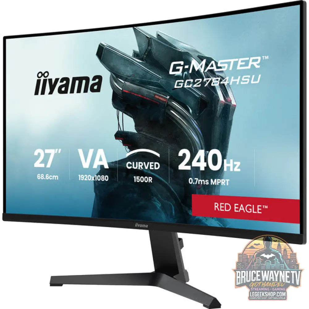 iiyama G-Master GC2784HSU-B1 27" Full HD VA 240 Hz - iiyama - vue 3
