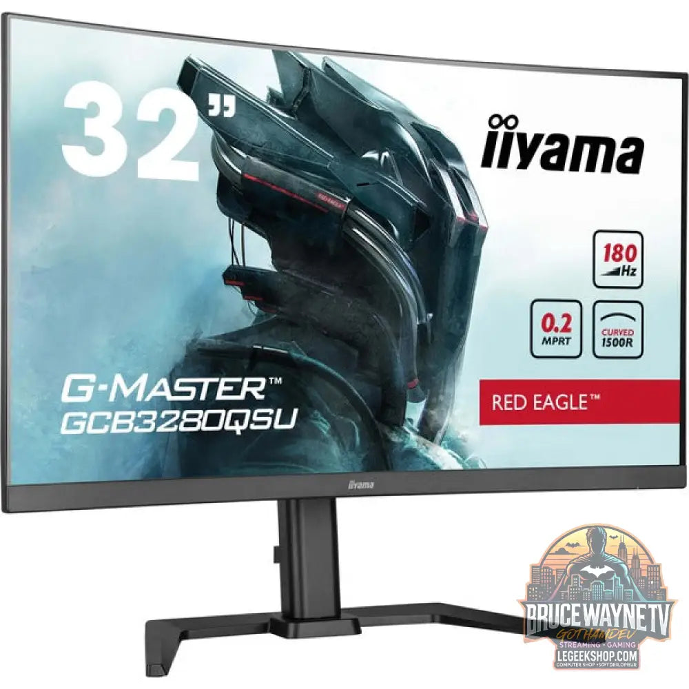 iiyama G-Master GCB3280QSU-B2 31,5" QHD/WQHD VA 180 Hz - iiyama - vue 2