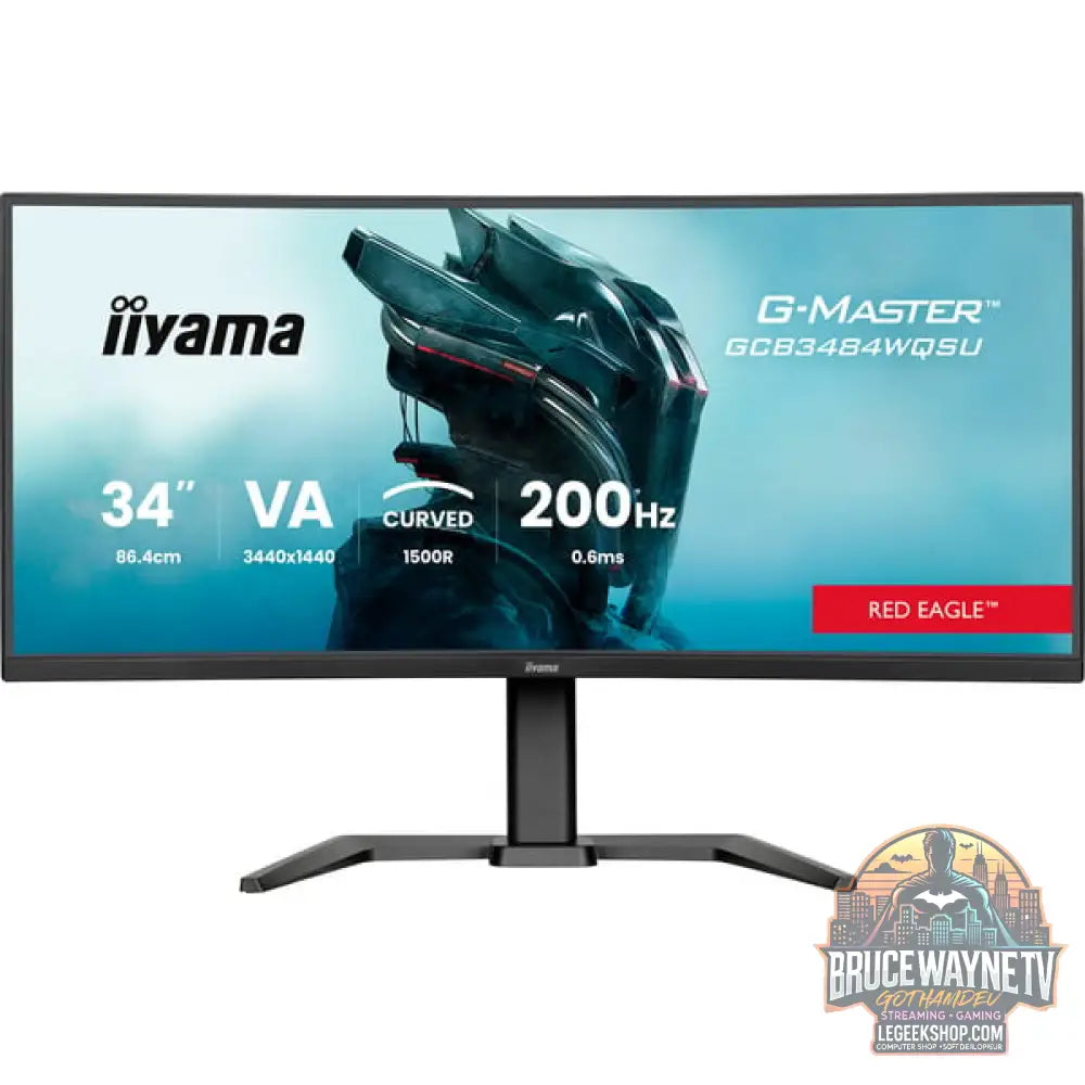iiyama G-Master GCB3484WQSU-B2 34" QHD/WQHD VA 200 Hz - iiyama - vue 2