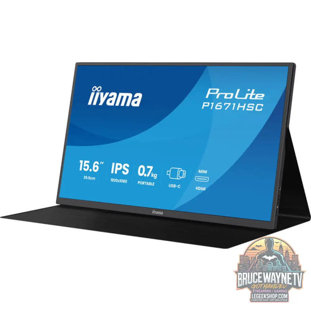 iiyama P1671HSC-B1 15,6" Full HD IPS 60 Hz - iiyama - vue 8