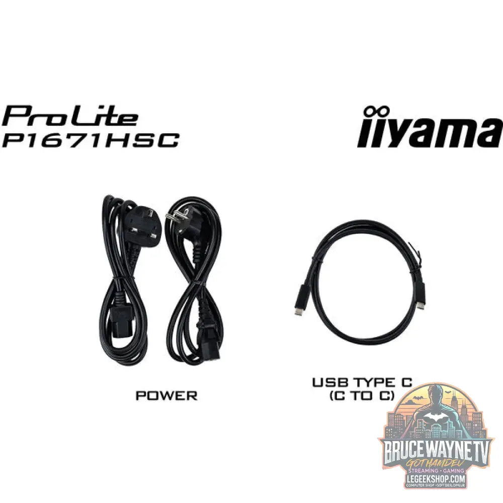 iiyama P1671HSC-B1 15,6" Full HD IPS 60 Hz - iiyama - vue 19