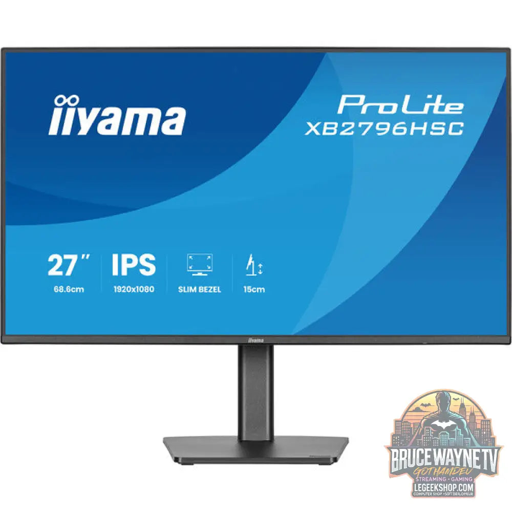 iiyama ProLite XB2796HSC-B1 27" Full HD IPS 144 Hz - iiyama - vue 2