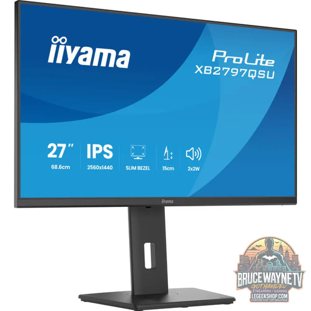 iiyama ProLite XB2797QSU-B1 27" QHD/WQHD IPS 75 Hz - iiyama - vue 4