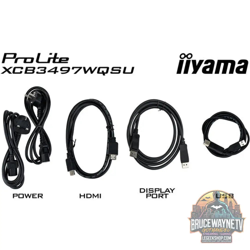 iiyama ProLite XCB3494WQSU-B1 34" QHD/WQHD VA 120 Hz - iiyama - vue 13